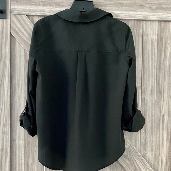 3 for $45 DKNY black button down shirt - Picture 4 of 8